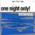 For One Night Only (CD, US)