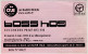 Boss Hog - La Maroquinerie, Paris (TICKET, FRANCE) 2000.05.02