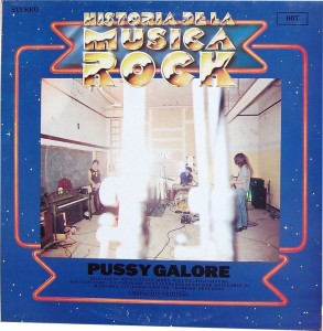 Pussy Galore – Historia De La Musica Rock (LP, UK) - Cover