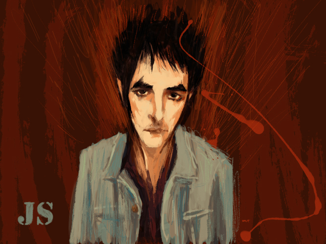 Jon Spencer Portrait by Olivier Brut