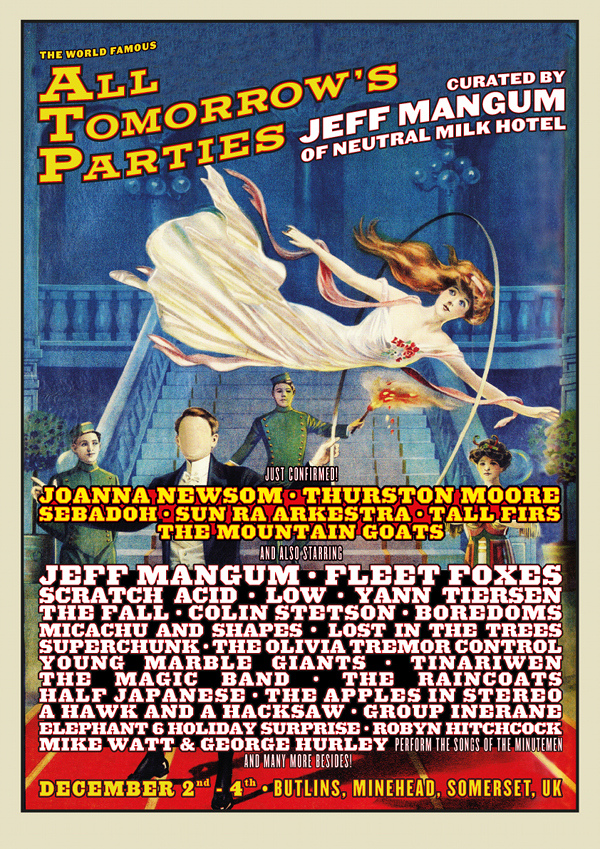 The Jon Spencer Blues Explosion - All Tomorrow's Parties, Butlins, Minehead, Somerset, UK (9-11 March 2012) - Poster