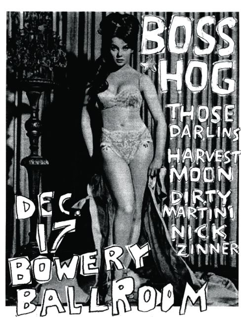 Boss Hog - Bowery Ballroom, New York, US (17 December 2008)