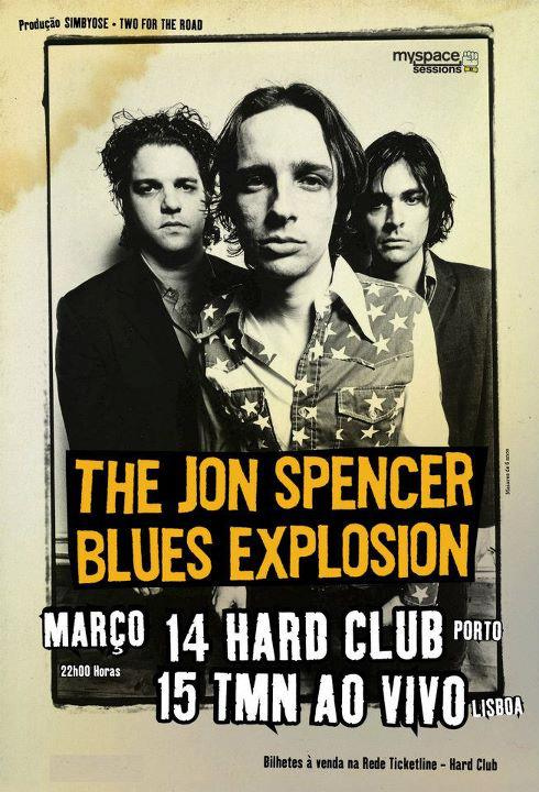 The Jon Spencer Blues Explosion - TMN Ao Vivo, Lisboa, Portugal (15th March 2012)