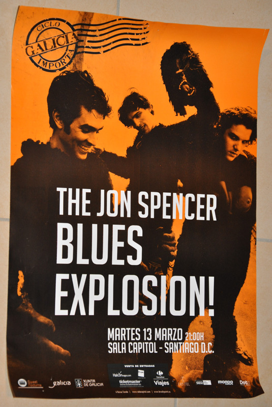 The Jon Spencer Blues Explosion - Sala Capitol, Santiago de Compostela, Spain (13th March 2012)