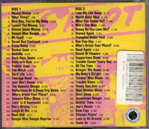 Honeymoon Killers - Sing Sing (1984 - 1984) (2xCD, US) - Rear