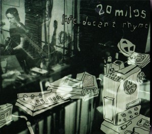 20 Miles - Life Doesn’t Rhyme (CD, US) - Cover