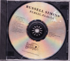 Russell Simins - Public Places [Promo] [Factory Pressed] (CD, US) - Cover