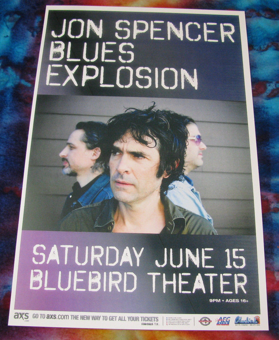 The Jon Spencer Blues Explosion - The Bluebird Theatre, Denver, CO, US (15 June 2013)
