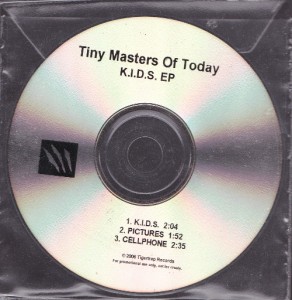 Tiny Masters of Today - K.I.D.S. EP [Promo] (CD, UK)  - Disc