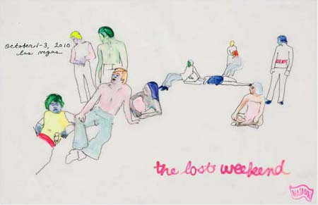 Jon Spencer Blues Explosion - Matador at 21 festival, The Palms, Las Vegas, NV, US (1 - 3 October 2010) - Susanna Vapnek