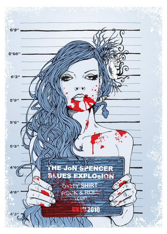 The Jon Spencer Blues Explosion European - Dirty Shirt Rock 'n' Roll Tour (November / December 2010)