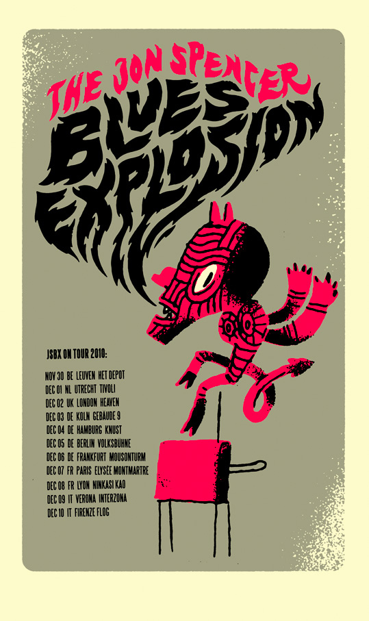 Jon Spencer Blues Explosion - European Tour (November / December 2010)