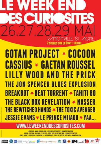 The Jon Spencer Blues Explosion - Le Weekend Des Curiosities, Le Bikini, Ramoville Saint-Agne, France (29 May 2011)