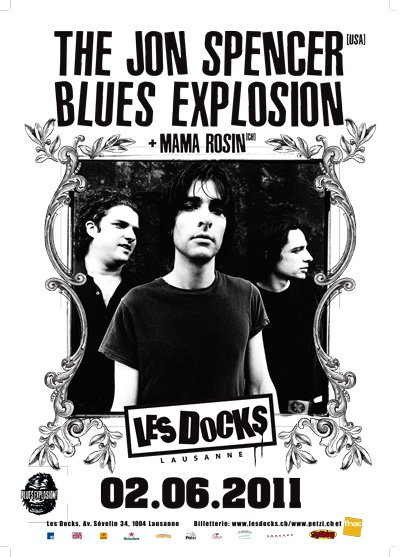 The Jon Spencer Blues Explosion - Les Docks, Laysanne, Switzerland (2 June 2011)