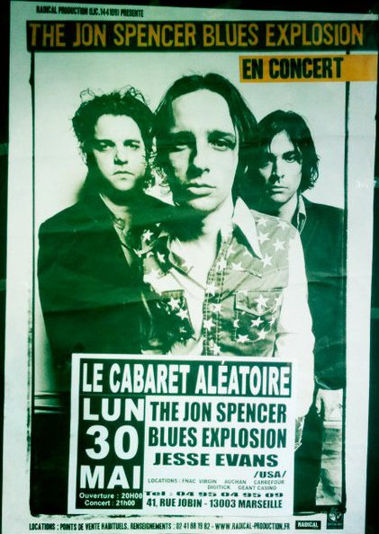 The Jon Spencer Blues Explosion - Le Cabaret Aleatoire, Marseille, France (30 May 2011)
