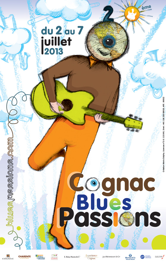 the Jon Spencer Blues Explosion - Cognac Blues Passion, Cognac, France (4 July 2013)