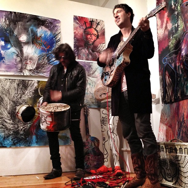 Joseph Arthur - Able Fine Art Gallery, NYC, US (28 March 2013)