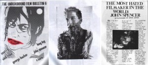 V/A feat. John Spencer - The Underground Film Bulletin 6: The Most Hated Filmaker In The World: John Spencer (PRESS, US) - Pages from Magazine