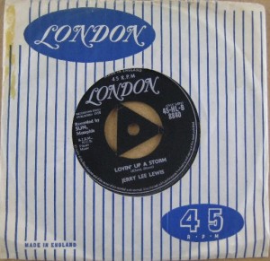 Jerry Lee Lewis - Lovin' Up a Storm (7", UK) - Front