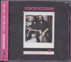 Spencer Dickinson (CD, JAPAN) - Cover