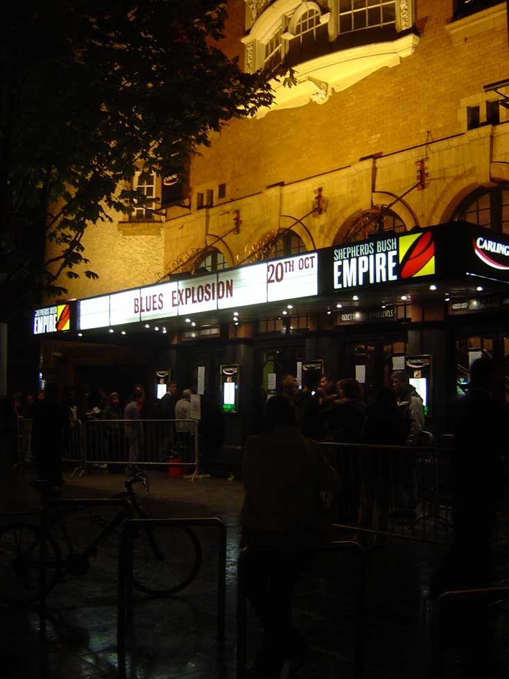 Blues Explosion - Shepherds Bush Empire, London, UK (20 October 2004)