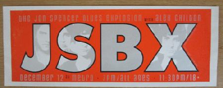 The Jon Spencer Blues Explosion - Metro, Chicago, Il, US (12 December 1998)