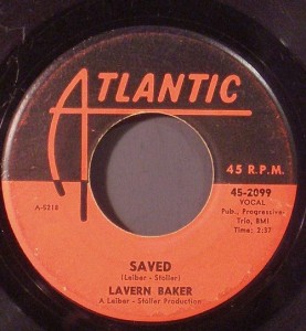 Lavern Baker - Saved (7", US) - Label - Side A