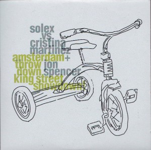 Solex vs Cristina Martinez + Jon Spencer - Amsterdam Throwdown King Street Showdown! [3 TRACK] [Promo] (CD, UK) - Cover