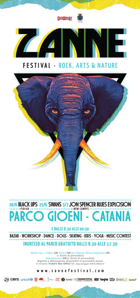 The Jon Spencer Blues Explosion - Zanne Festival, Parco Gioeni, Catania, Italy (3 July 2013) 