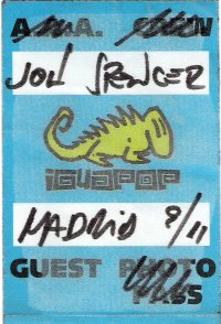 The Jon Spencer Blues Explosion - La Riviera, Madrid, Spain (9 November 2002)