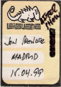 Jon Spencer Blues Explosion - La Riviera, Madrid, Spain (15 April 1999)