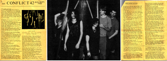 Pussy Galore - Conflict #42: Wide Open (PRESS, US)