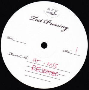 Heavy Trash - Midnight Soul Serenade [Test Pressing] (LP, US)  - Label - Side 1