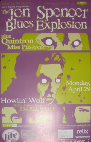 Jon Spencer Blues Explosion - Howlin' Wolf, New Orleans, US (29 April 2002)