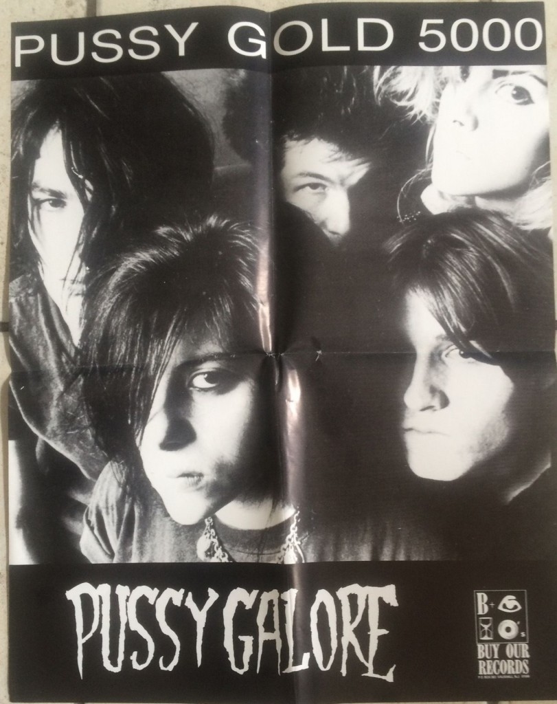 Pussy Galore – Pussy Gold 5000 (POSTER, US)