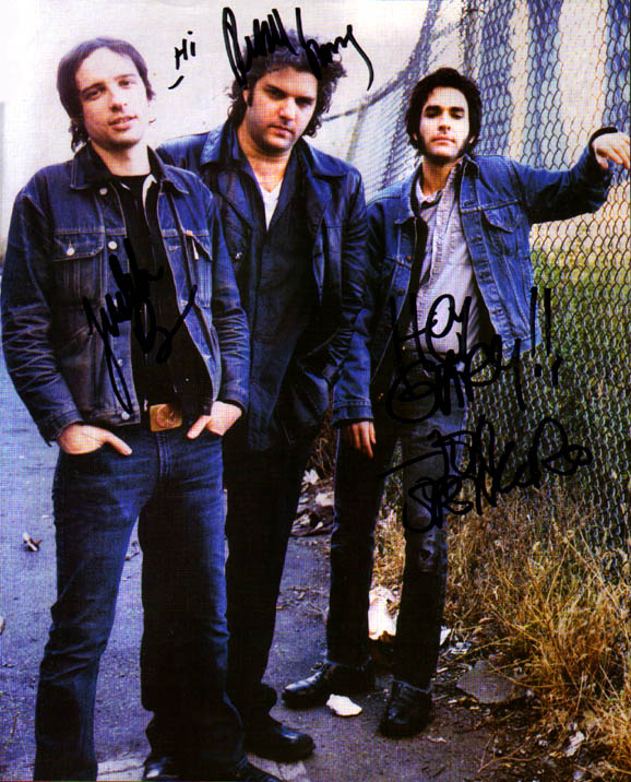 The Jon Spencer Blues Explosion - Signed Picture (PRESS, UK)