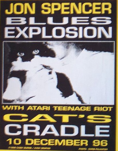 Jon Spencer Blues Explosion - Cat's Cradle, Carrboro, NC, US (10 December 1996)