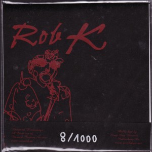 Rob K - Dirty 12 [red/black] (7", GERMANY) - Cover
