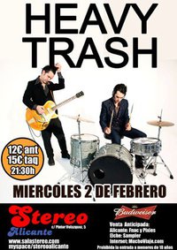 Heavy Trash - Sala Stereo, Alicante, Spain (2 February 2011)