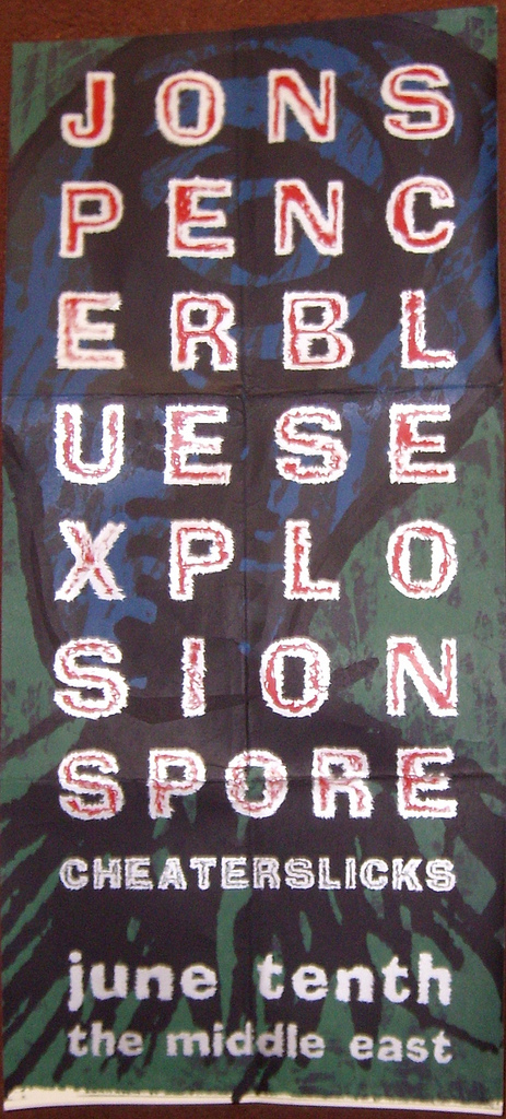 The Jon Spencer Blues Explosion - Middle East, Cambridge, MA, US (10 June 1993)