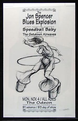 Jon Spencer Blues Explosion - The Odeon, Cleveland Flats, US (4 November 1996)