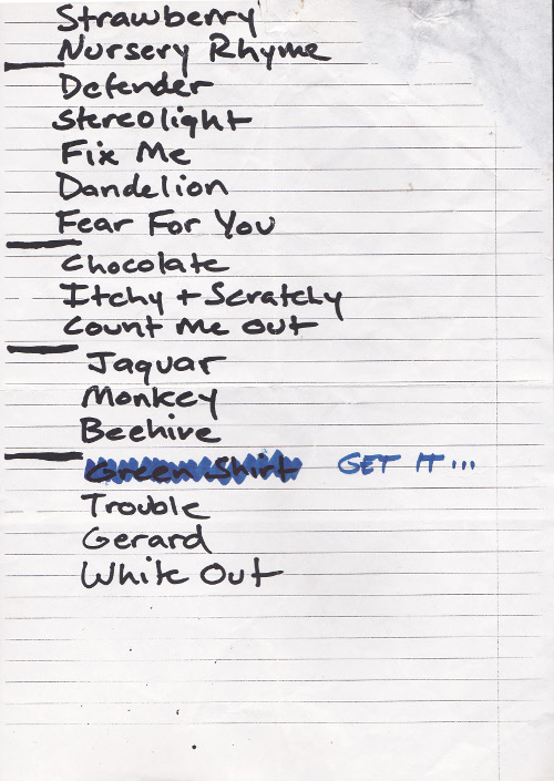 Boss Hog – Markthalle, Hamburg, Germany (20 April 2000)