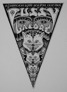 Pussy Galore - AJZ, Biel, Switzerland (5 February 1988)