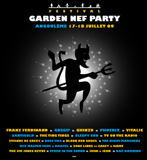 Boss Hog - The Garden NEF Party, Angouleme, France (17 July 2009)