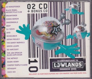 V/A feat. The Jon Spencer Blues Explosion - A Campingflight To Lowlands Paradise (3xCD, NETHERLANDS) - Cover