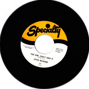 Little Richard - The Girl Can't Help It (7", US) - Disc - Side A