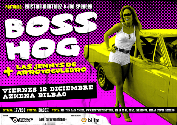 Boss Hog - Azkena, Bilbao, Spain (12 December 2008)