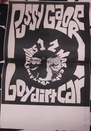 Pussy Galore - Cafe Voltaire, Milwaukee, WI,  US (12 March 1987)