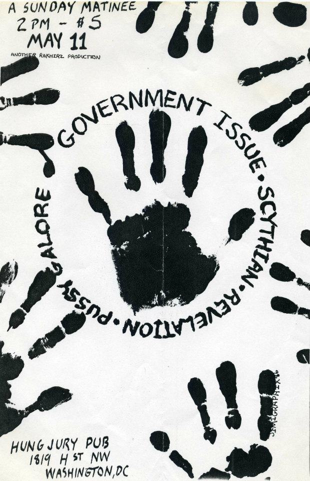  Pussy Galore - Hung Jury Pub, Washington, DC, US (11 May 1986)