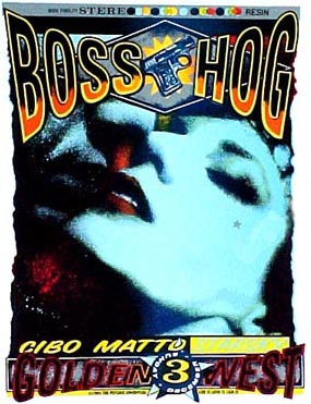 Boss Hog - Golden West Saloon, Alburqueque, New Mexico, US (3 December 1995)
